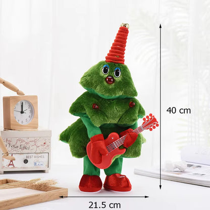 Christmas Tree That Can Dance and Sing Electric Plush Toys Funny Toys Christmas Gifts for Kids